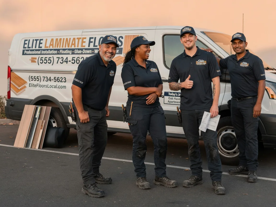 Laminate flooring installation company in Brooks, ME